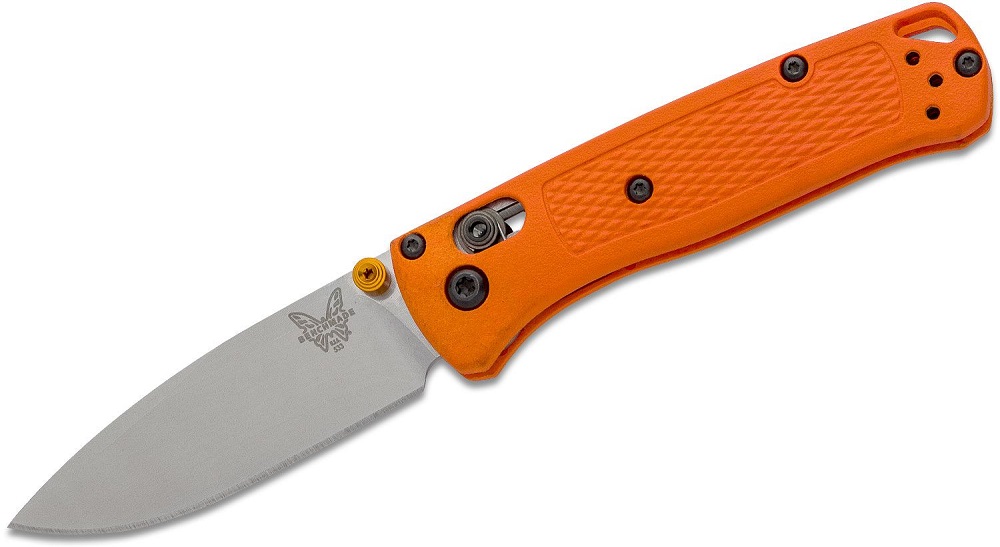 Benchmade 533 Mini Bugout Axis Knife Orange Grivory 6261