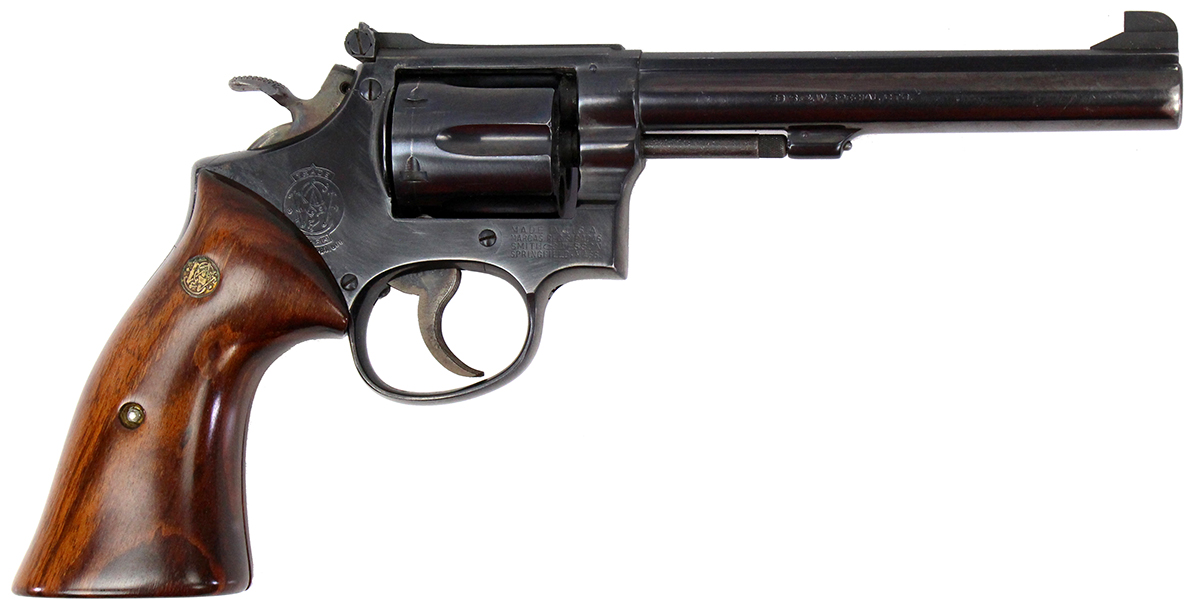 Smith & Wesson K-38 Masterpiece 38 Special Revolver - Collectible Pre ...