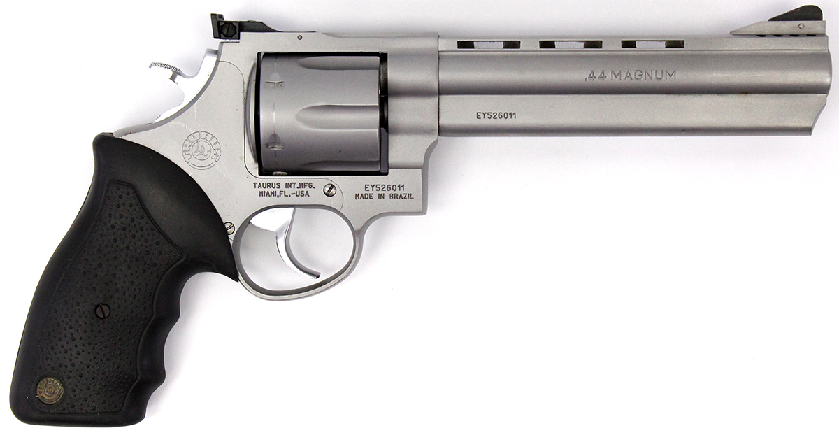 Taurus Model 44 Stainless 44 Mag Revolver - Used In Good Condition