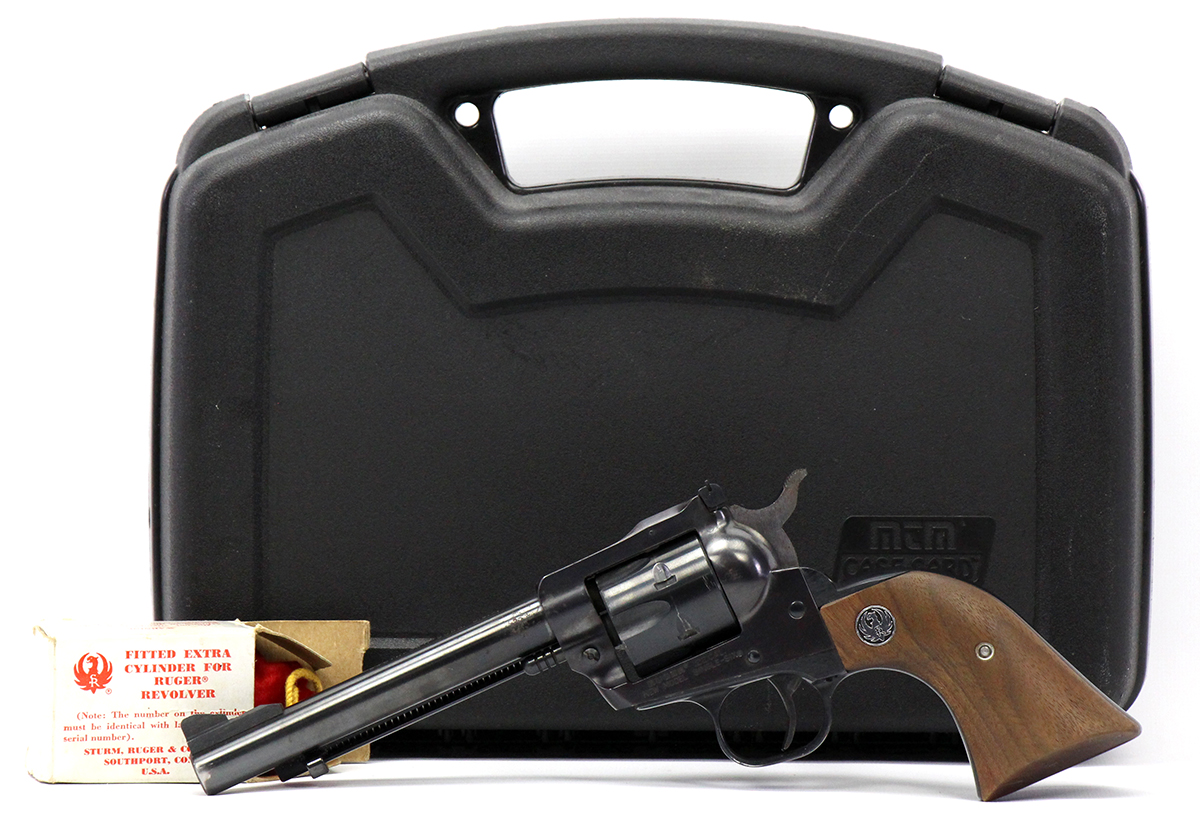 Ruger New Model Single Six 22LR/22 Mag Revolver - Used in Good ...