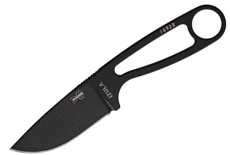 ESEE IZULA Plain Edge Black Neck Knife IZULA-B